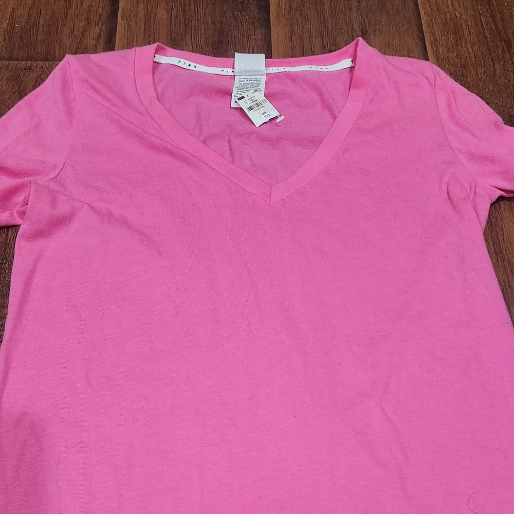 VS Pink vneck sleepwear shirt